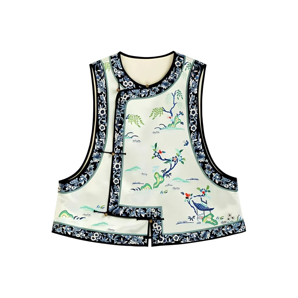 YICHENGFENGXU Жилет Женские Зеленый