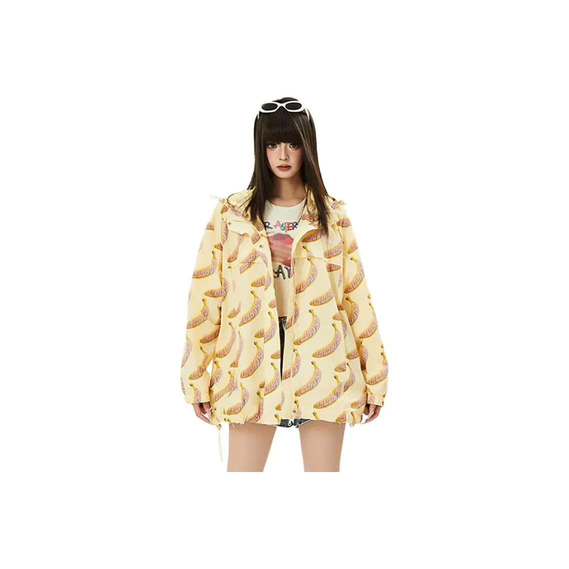 LALABOBO Тренчкот Женский Желтый