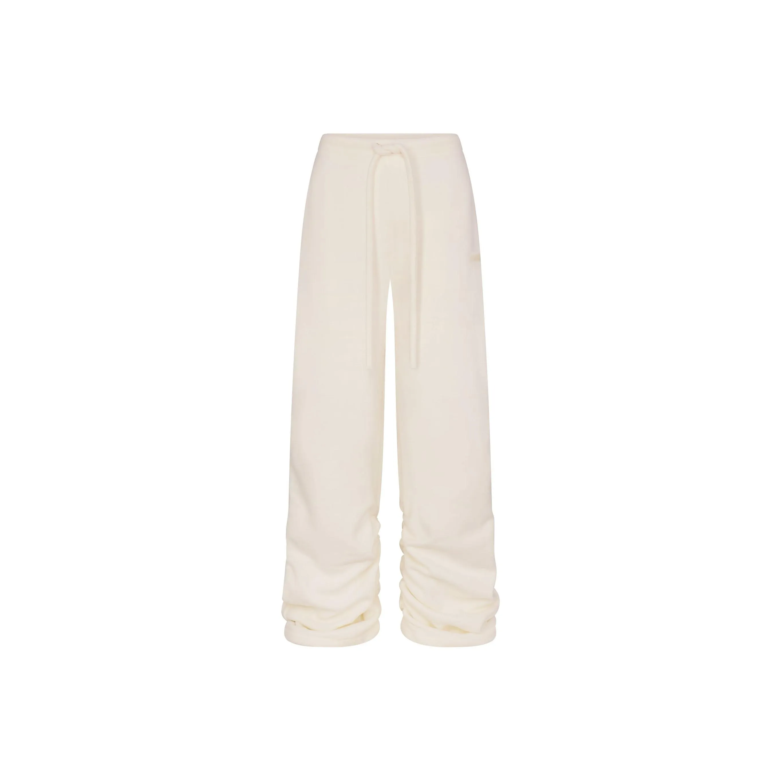 SKIMS FW24 FLEECE LOUNGE OVERSIZED PANT Casual Pants Women's ECRU/Natural