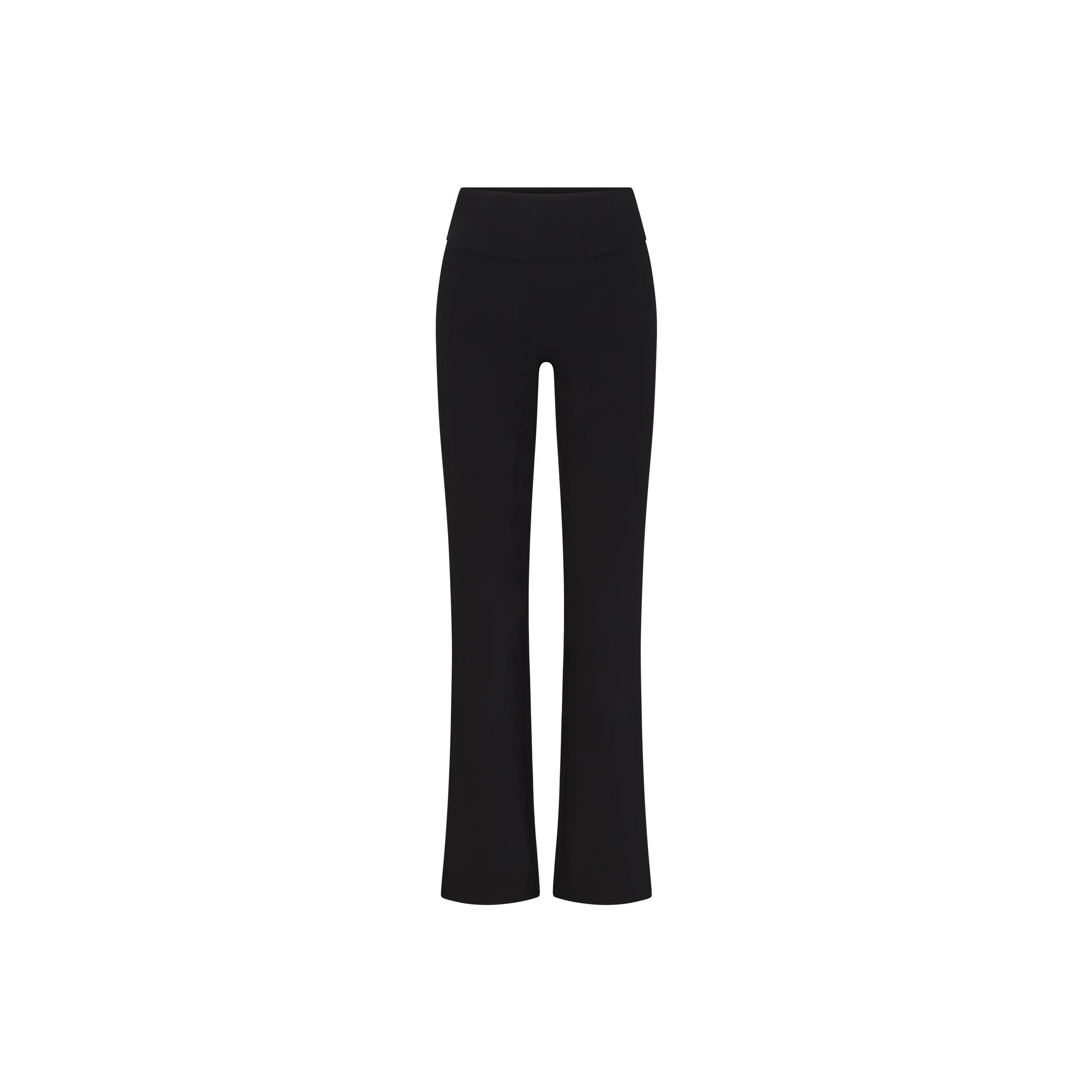 SKIMS OUTDOOR Foldover Bootcut Legging Casual Pants Women's ONYX Оникс