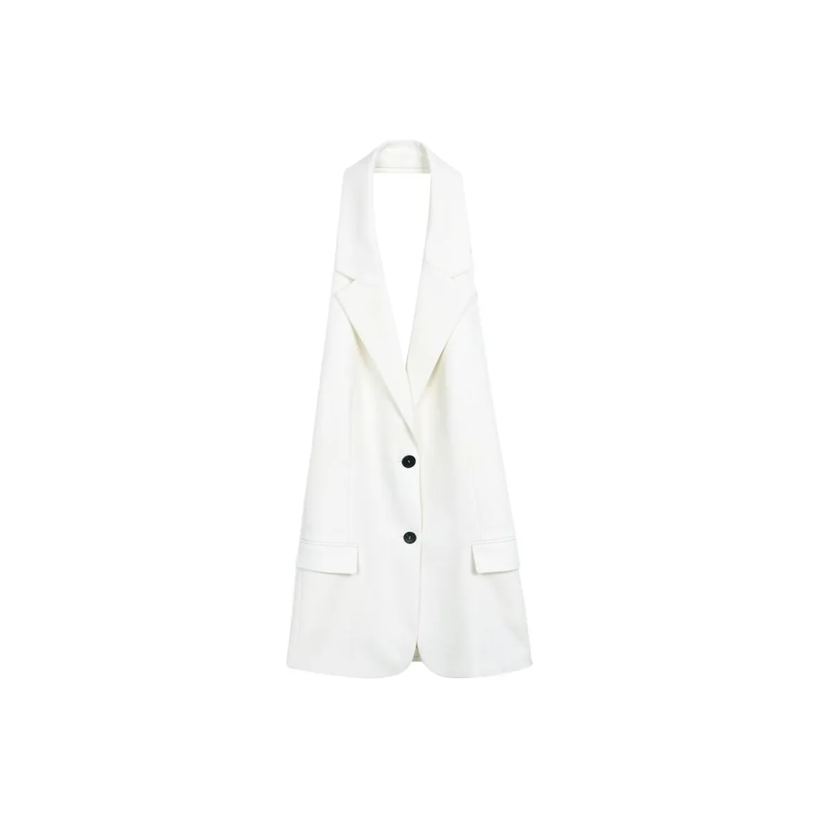 Roselingling Жилет Женские Белый