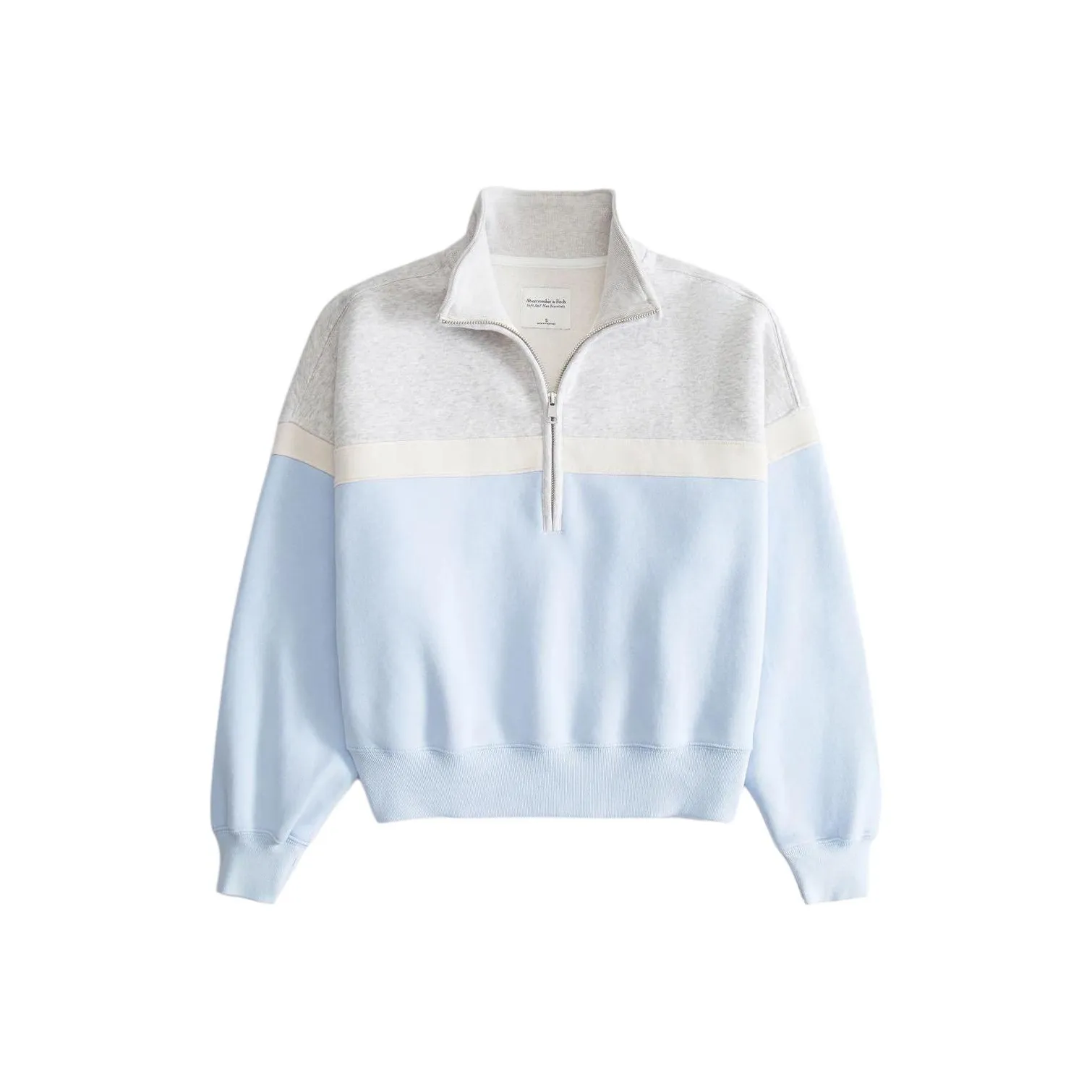Abercrombie＆Fitch Свитшот Женский Светло-Синий