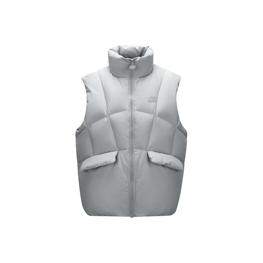 Skechers Жилет Женские Светлый Пыльно-Серый