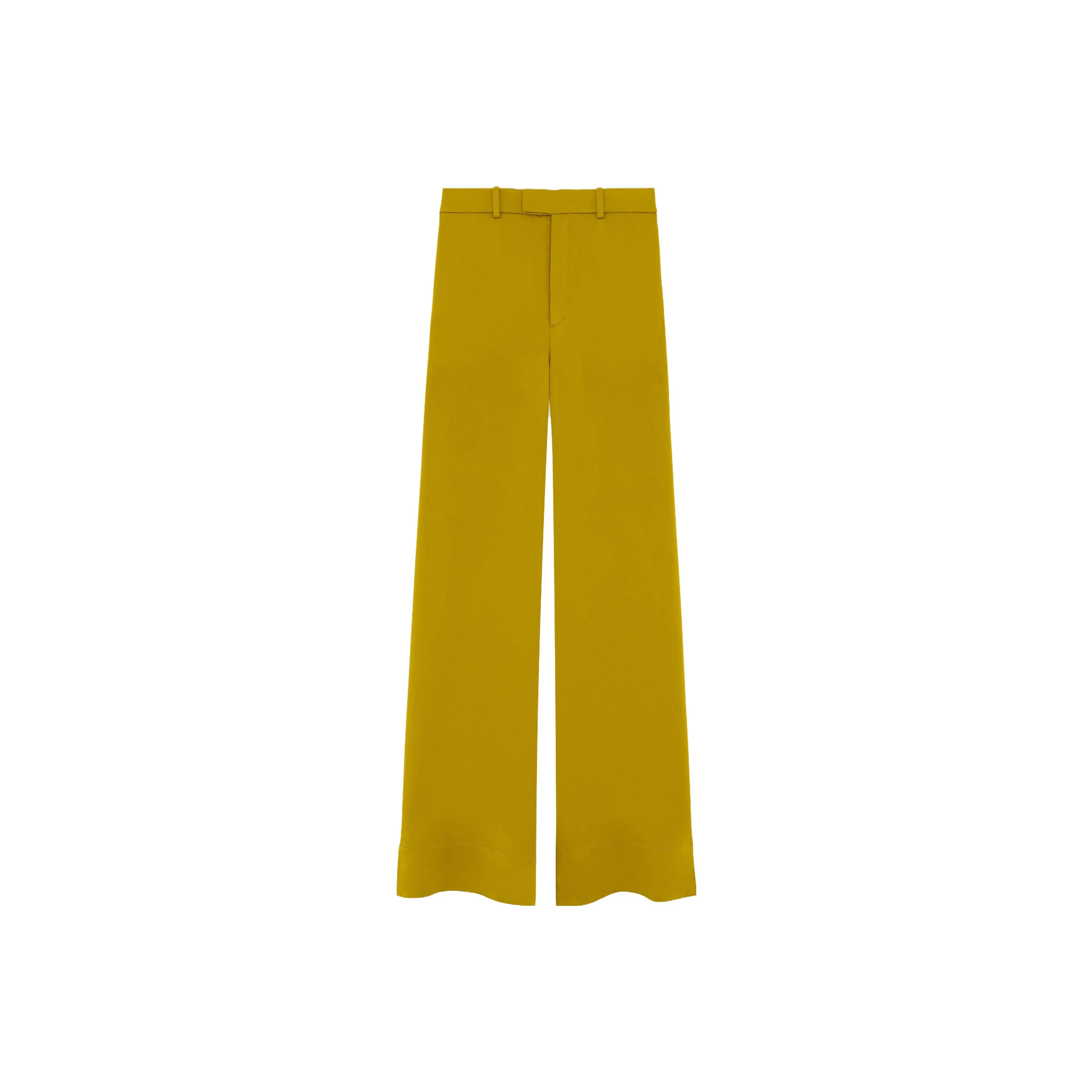 SAINT LAURENT High Waist Wide Leg Pants