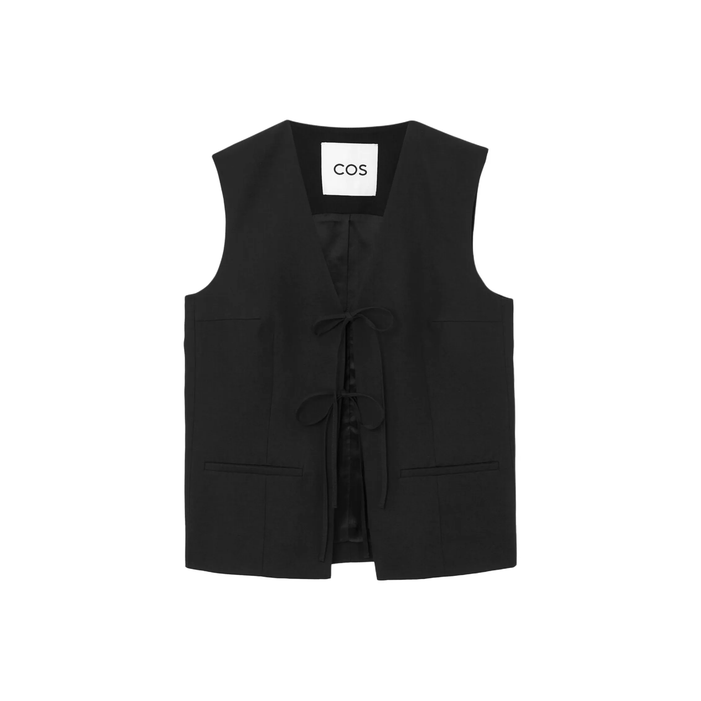 COS Черные Женские Жилеты