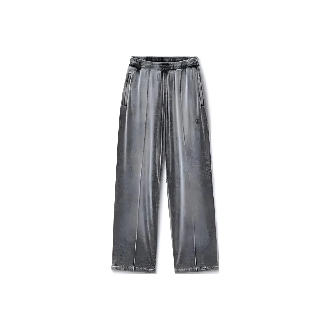 Alexander Wang FW24 Повседневные брюки Женские Серый Белый