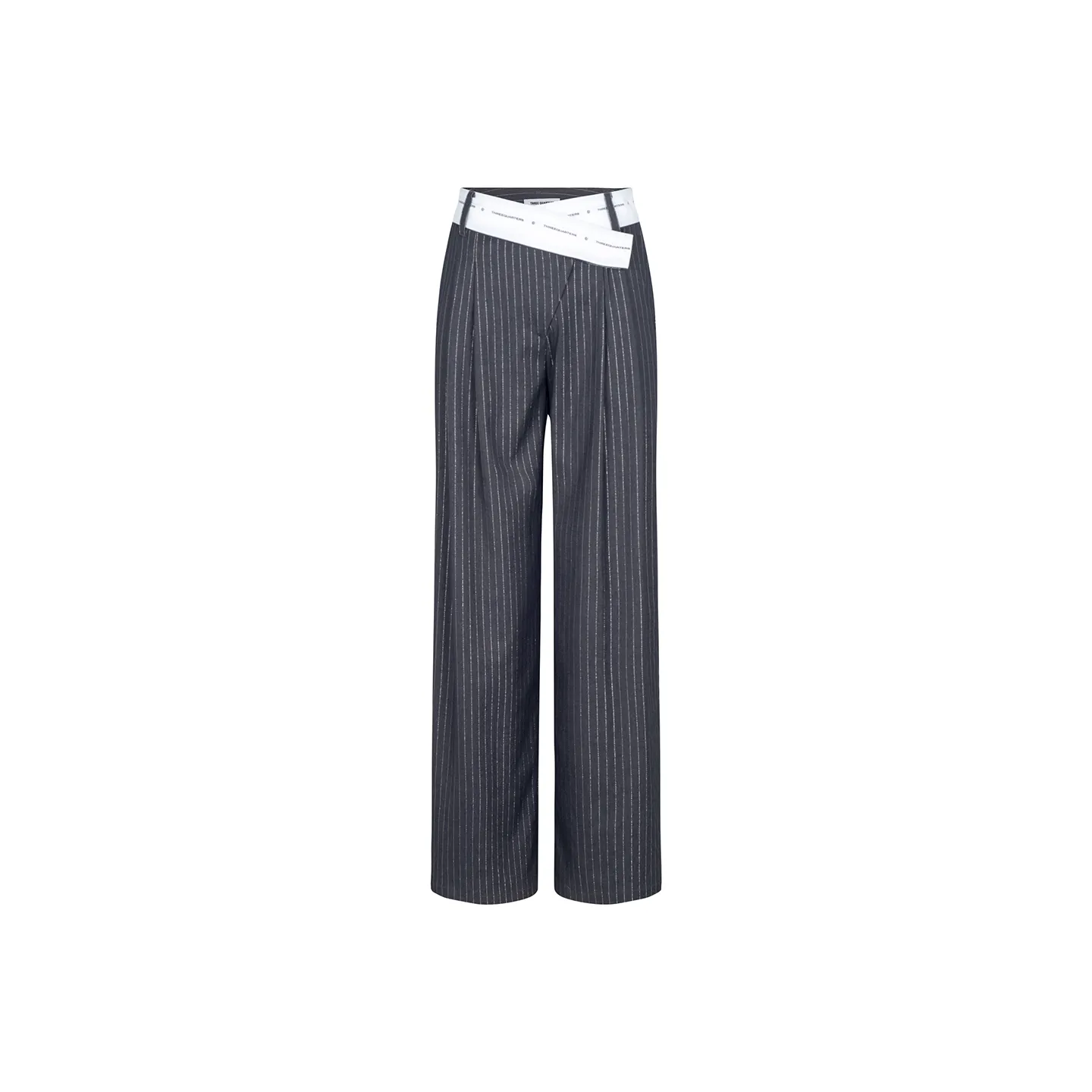 Three Quarters Casual Pants Women's Gray