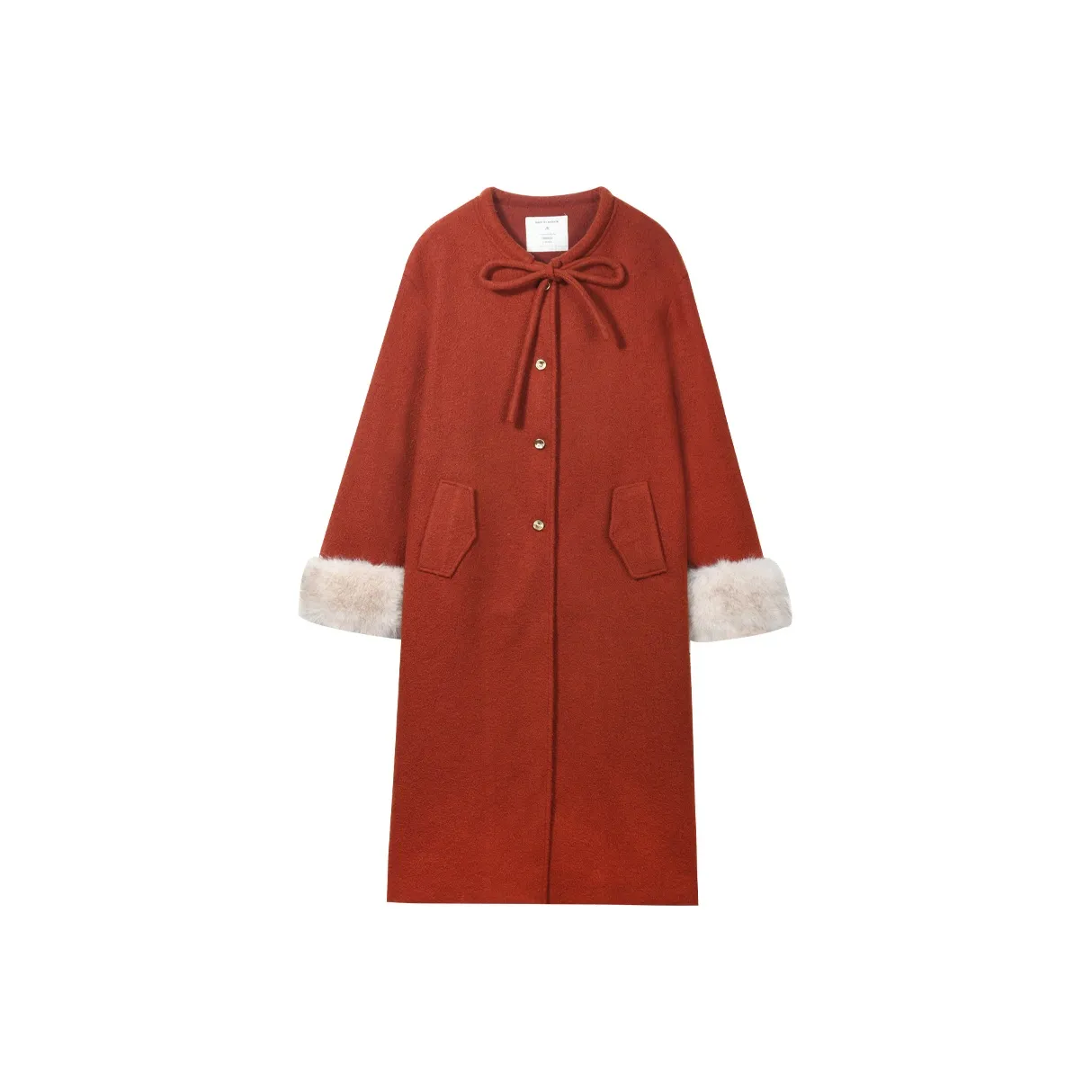 MISHOW Coat Women's Vintage Red