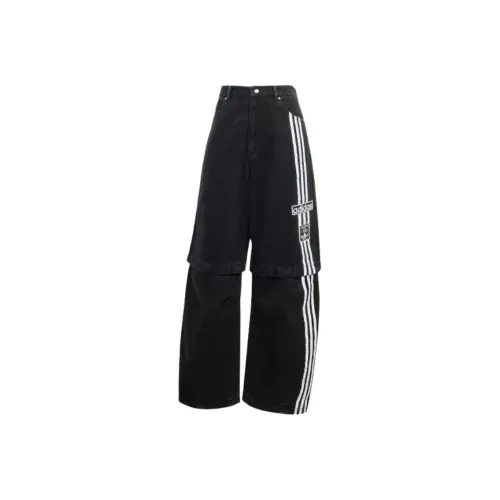 adidas originals adidas originals Одежда Черные Женские Повседневные брюки