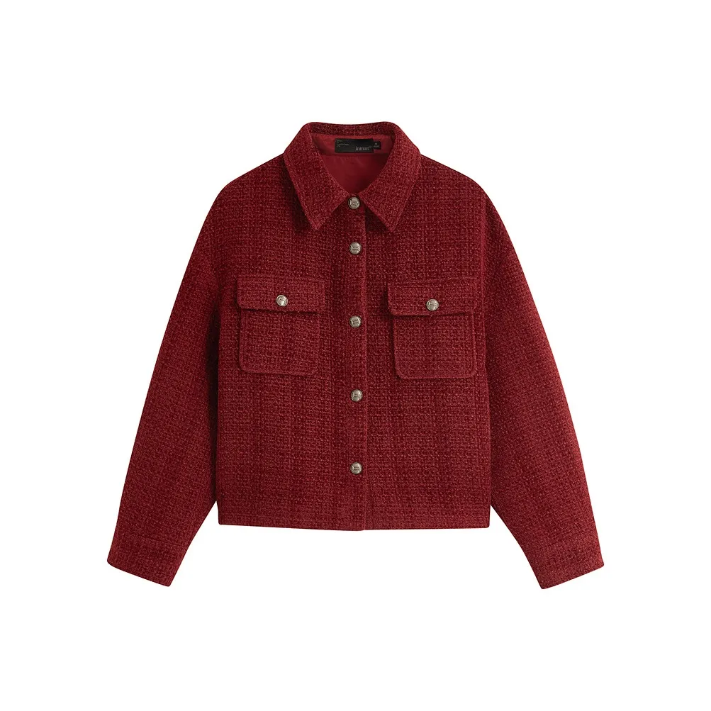 Inman Cropped Coat Women's Rusty Red
