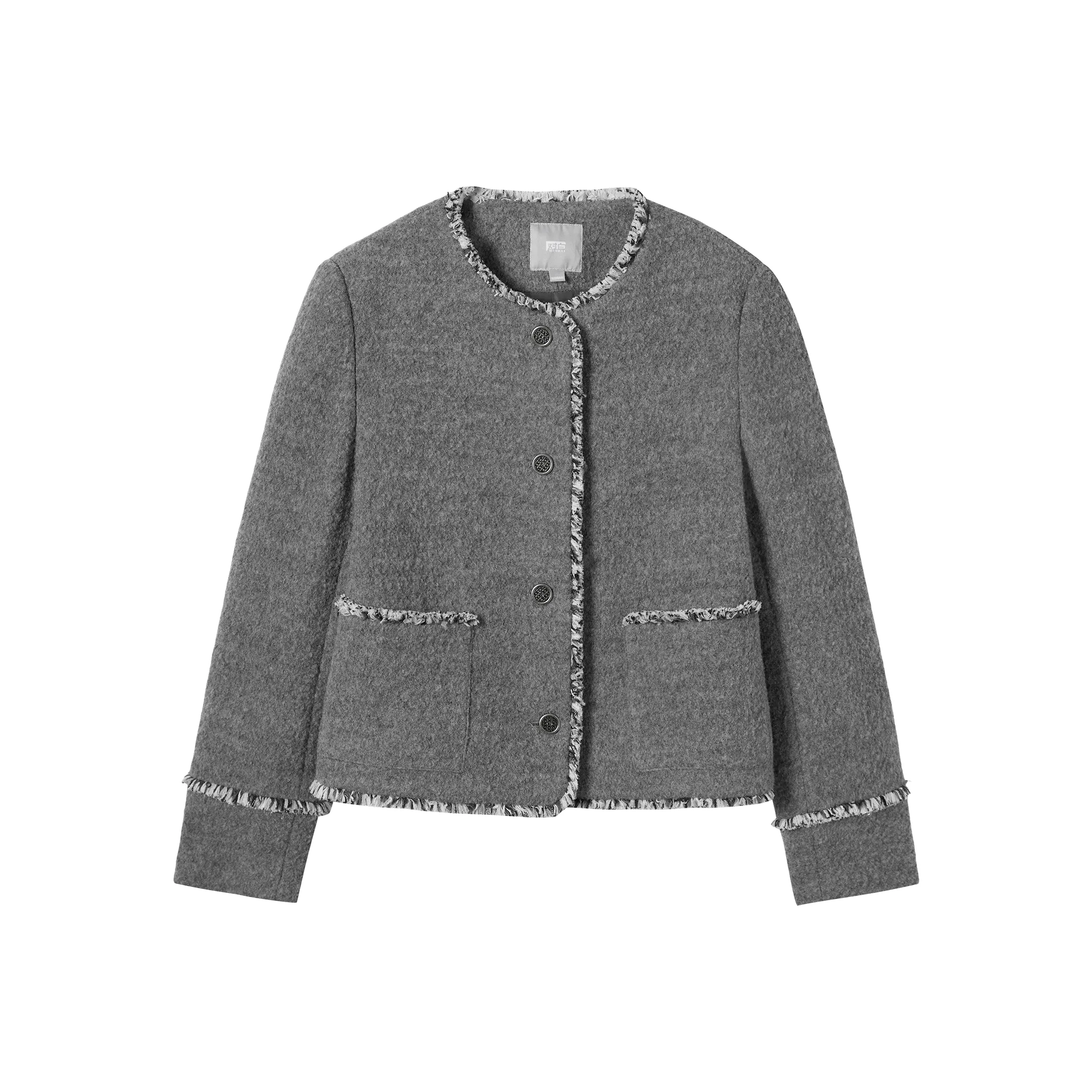 DIALOGUE Элегантное серое женское пальто