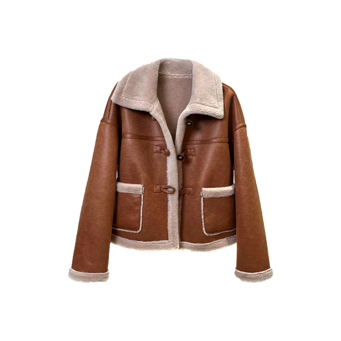 Kele Coco Fur Women's Caramel Brown