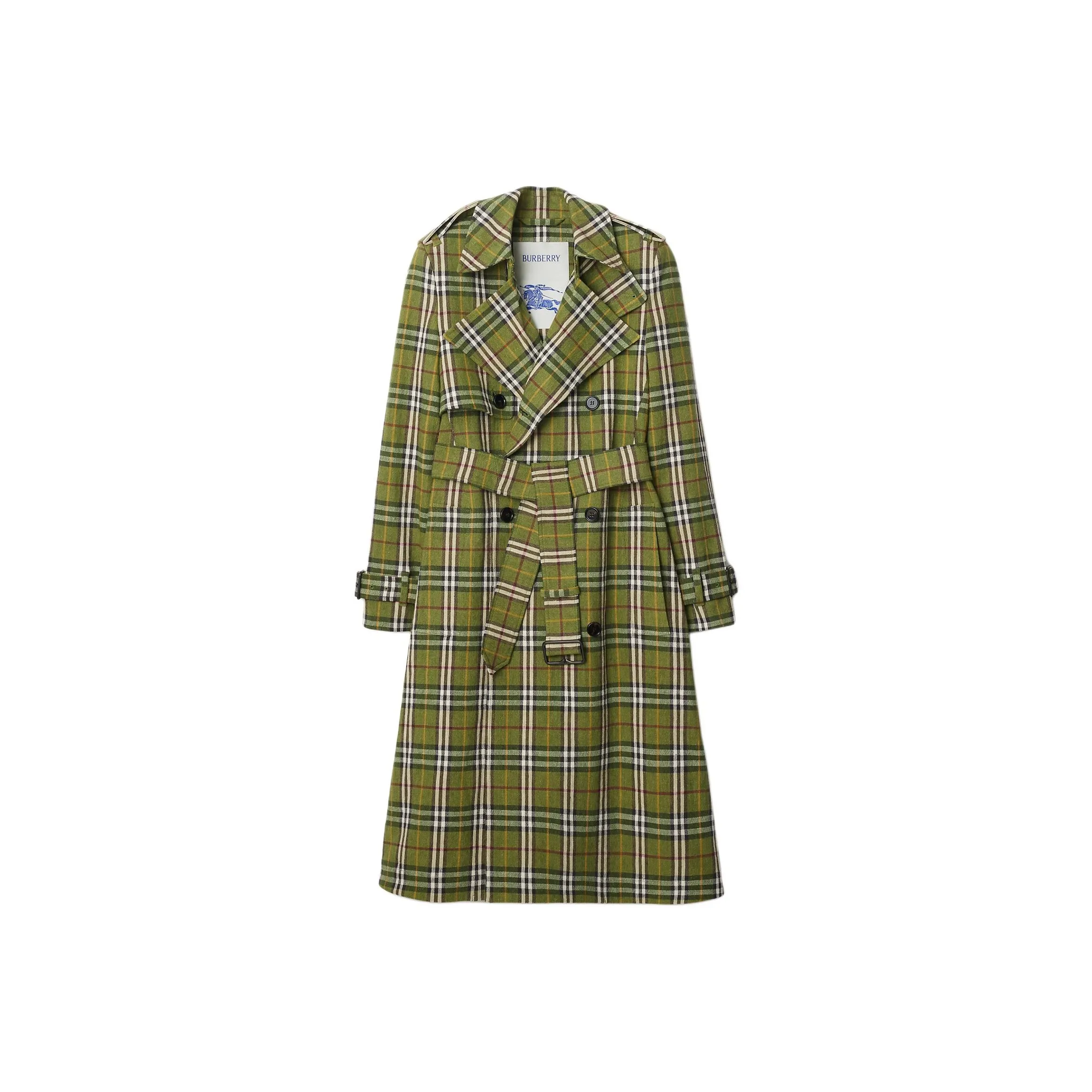 Burberry SS25 Trench Coat Women's Olive Green