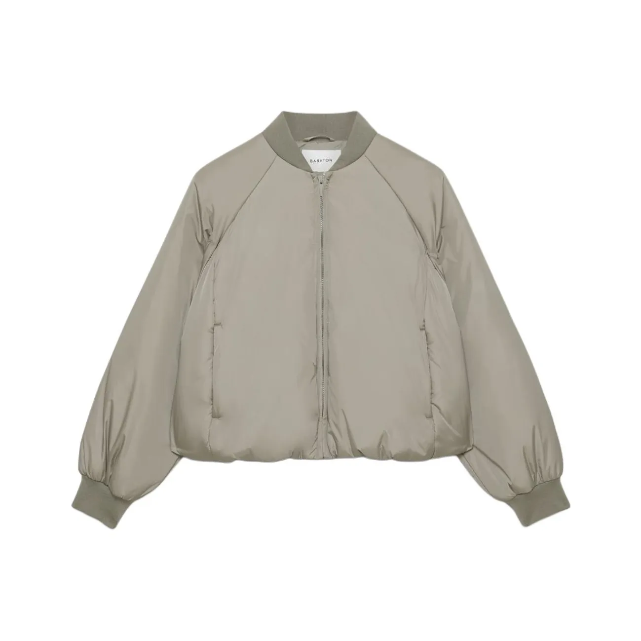 ARITZIA FW24 Babaton Globe Bomber Puffer Jacket Women's Modern Taupe/Modern Taupe