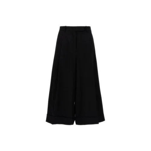 ROCHAS Черные Женские Повседневные Брюки