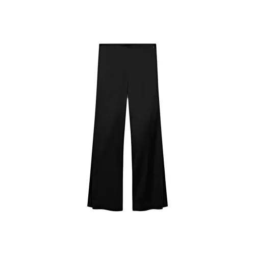 Massimo Dutti Черные Женские Повседневные Брюки