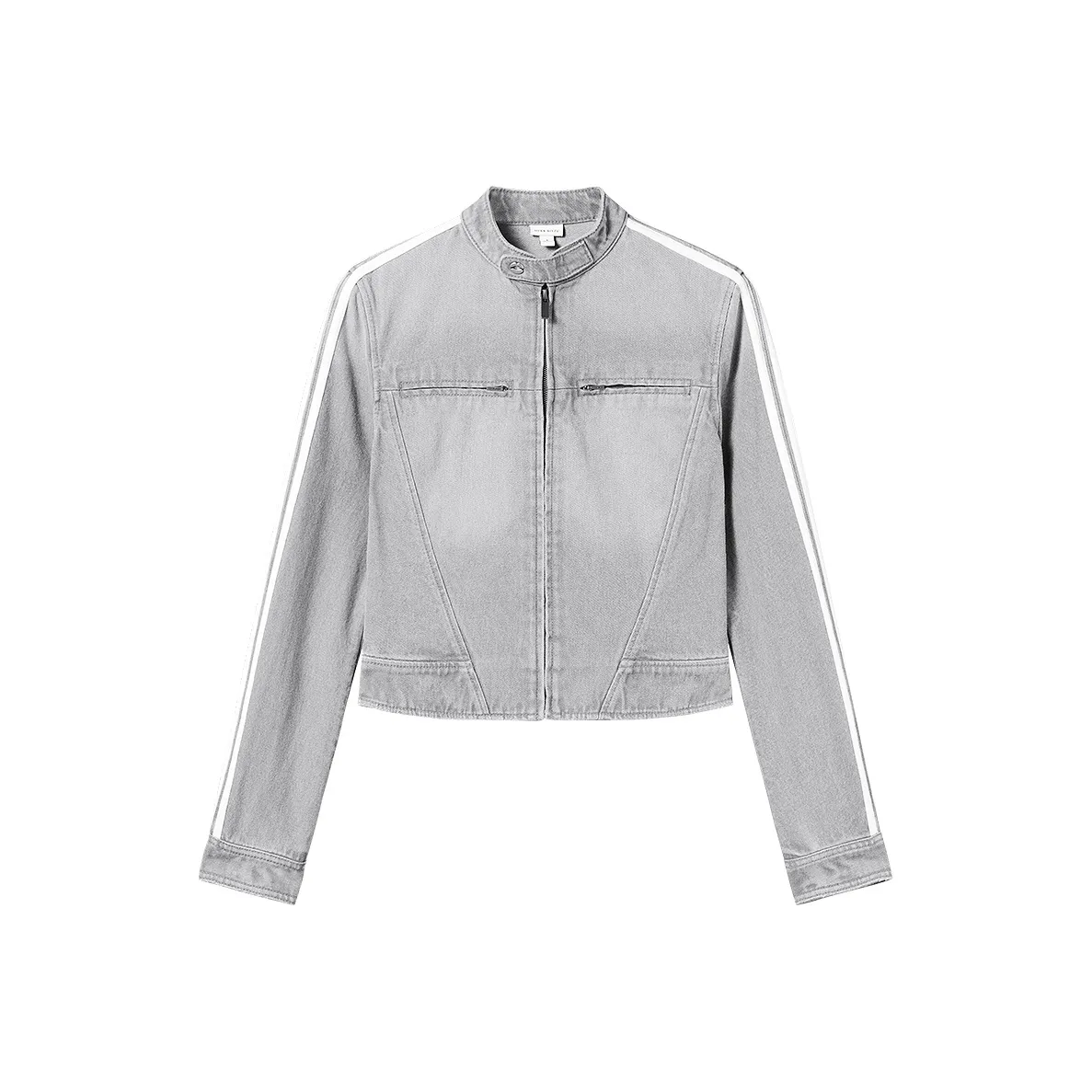 Miss Sixty Деним Куртка Женская Серого цвета