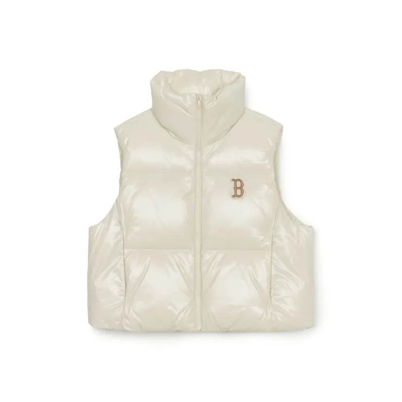 Mlb Base Logo BOSTON REDSOX Жилет Женские Кремово-белый