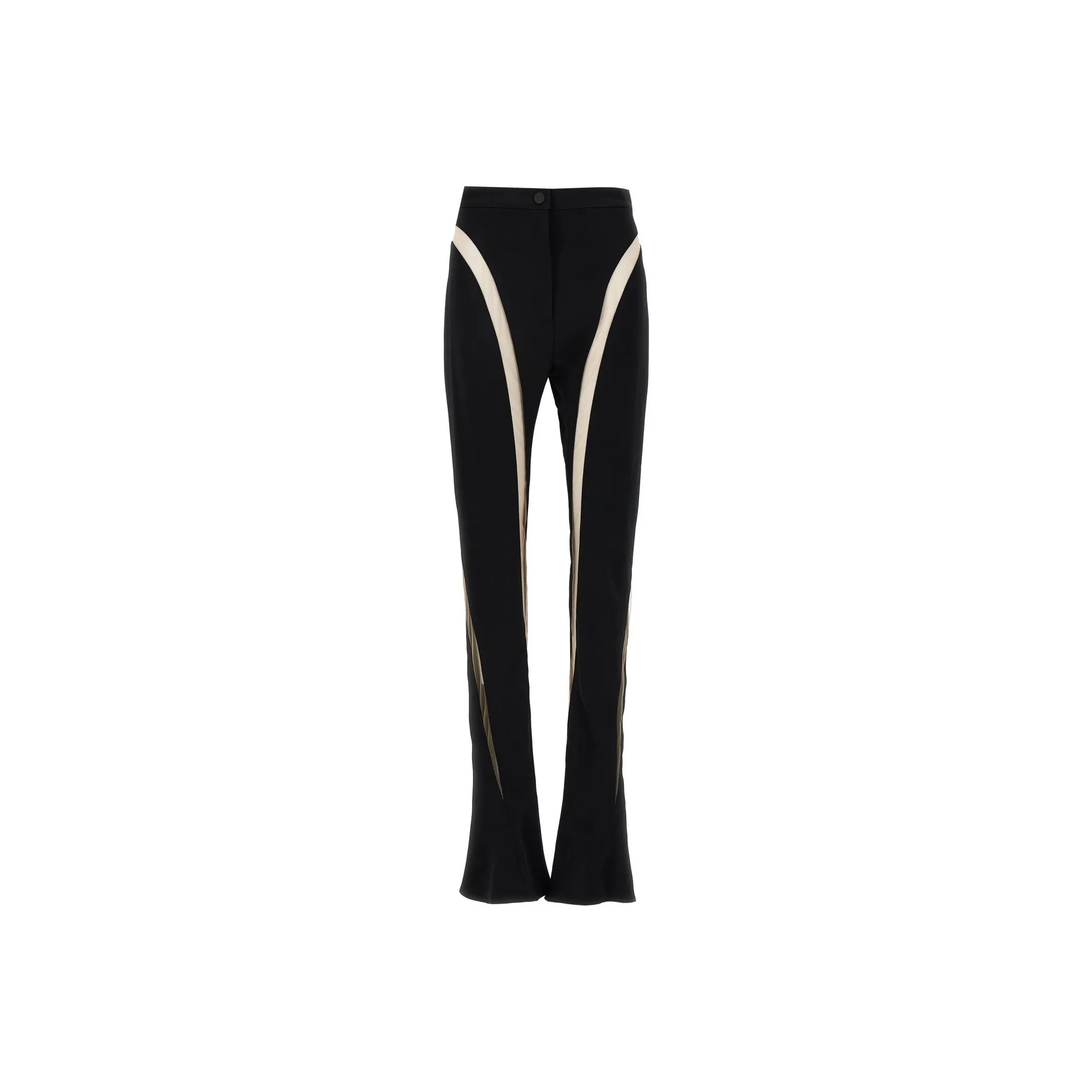 Mugler Mesh Insert Leggings