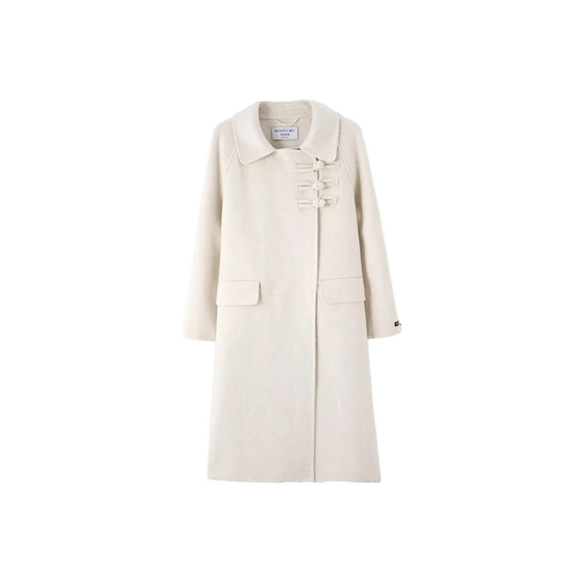 Mo Han Yi Mei Пальто Женское Бежевого цвета