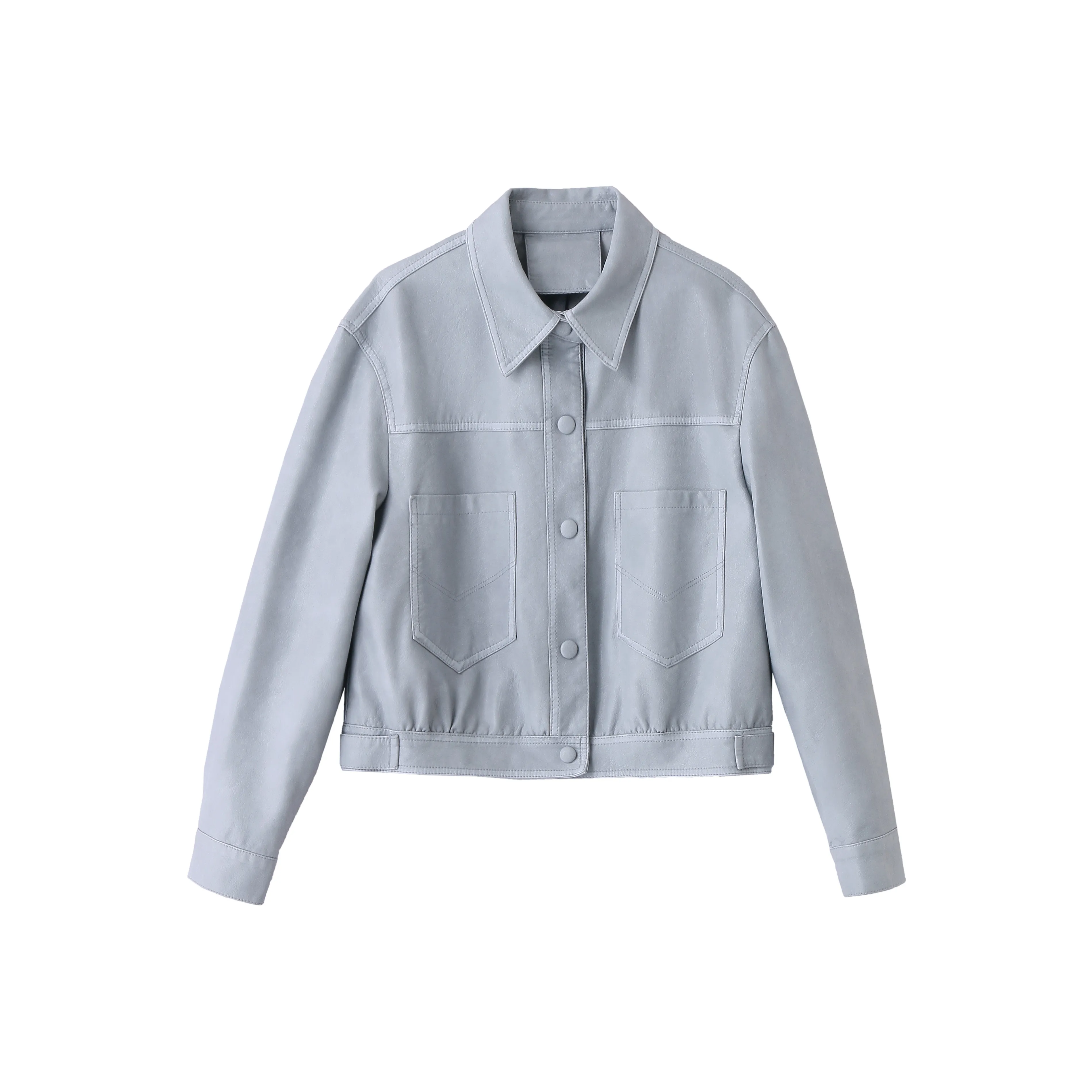 Yi Mengyuan Leather Jacket Women's