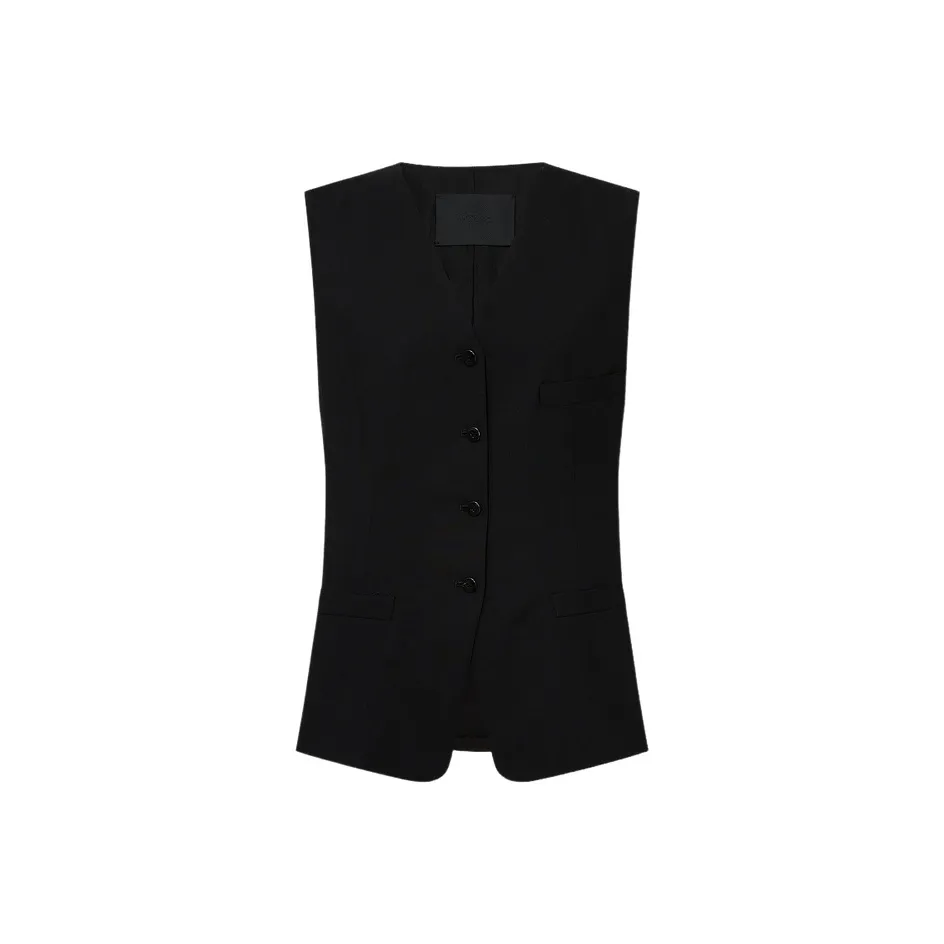 MO&CO Vests Women's Black