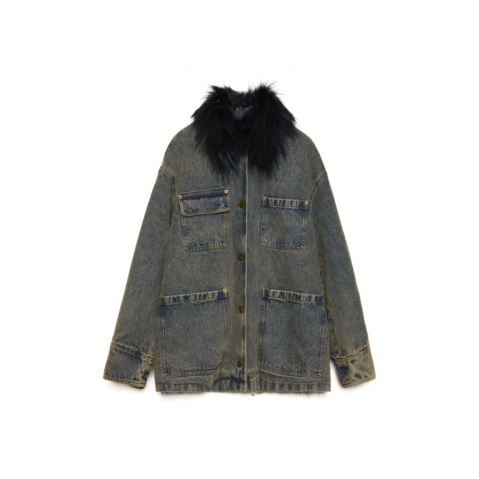 FIRELADY FUR Parka Coat Women's