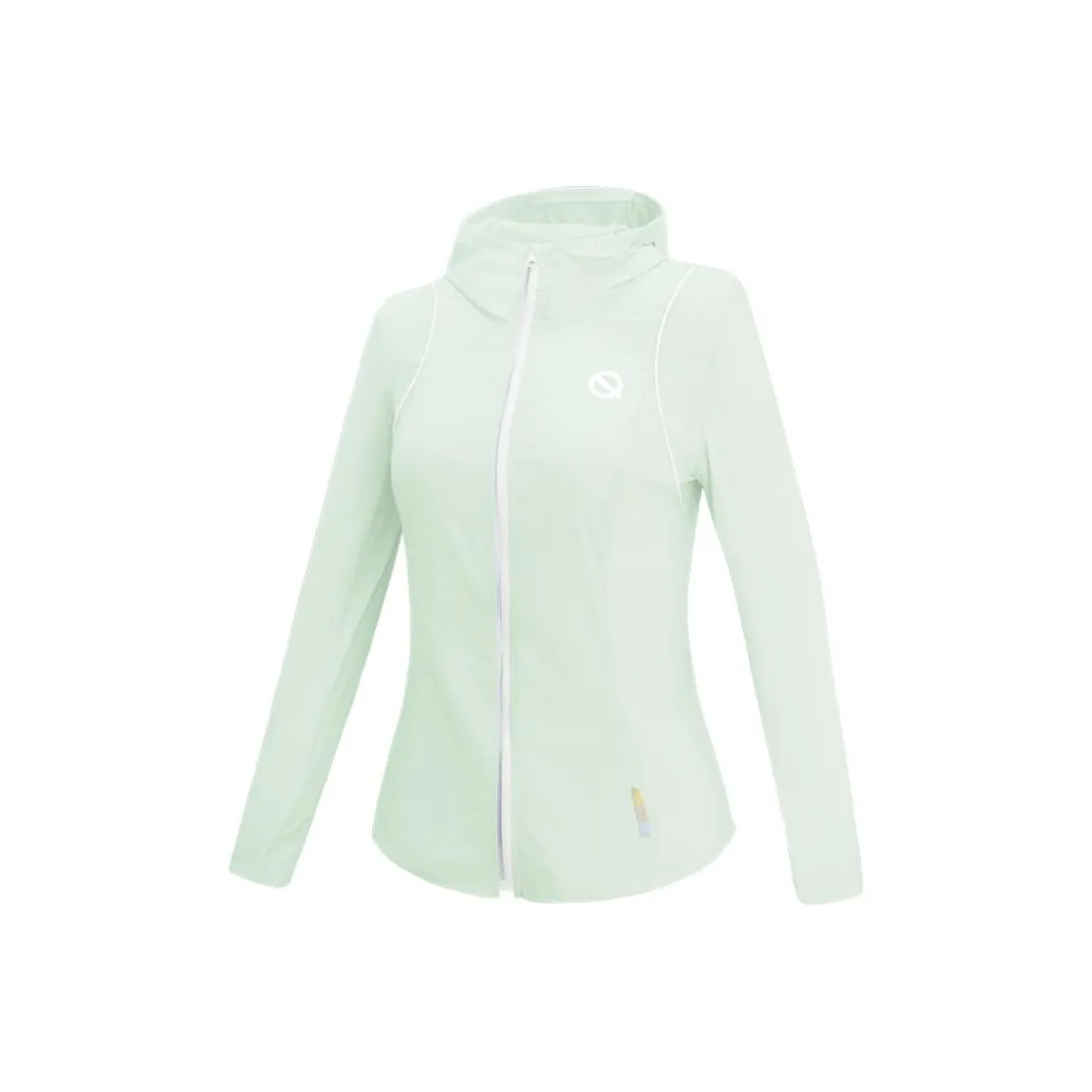 Qinkung Breathable UV Protection Sun Protection Clothing Women's Mint Green