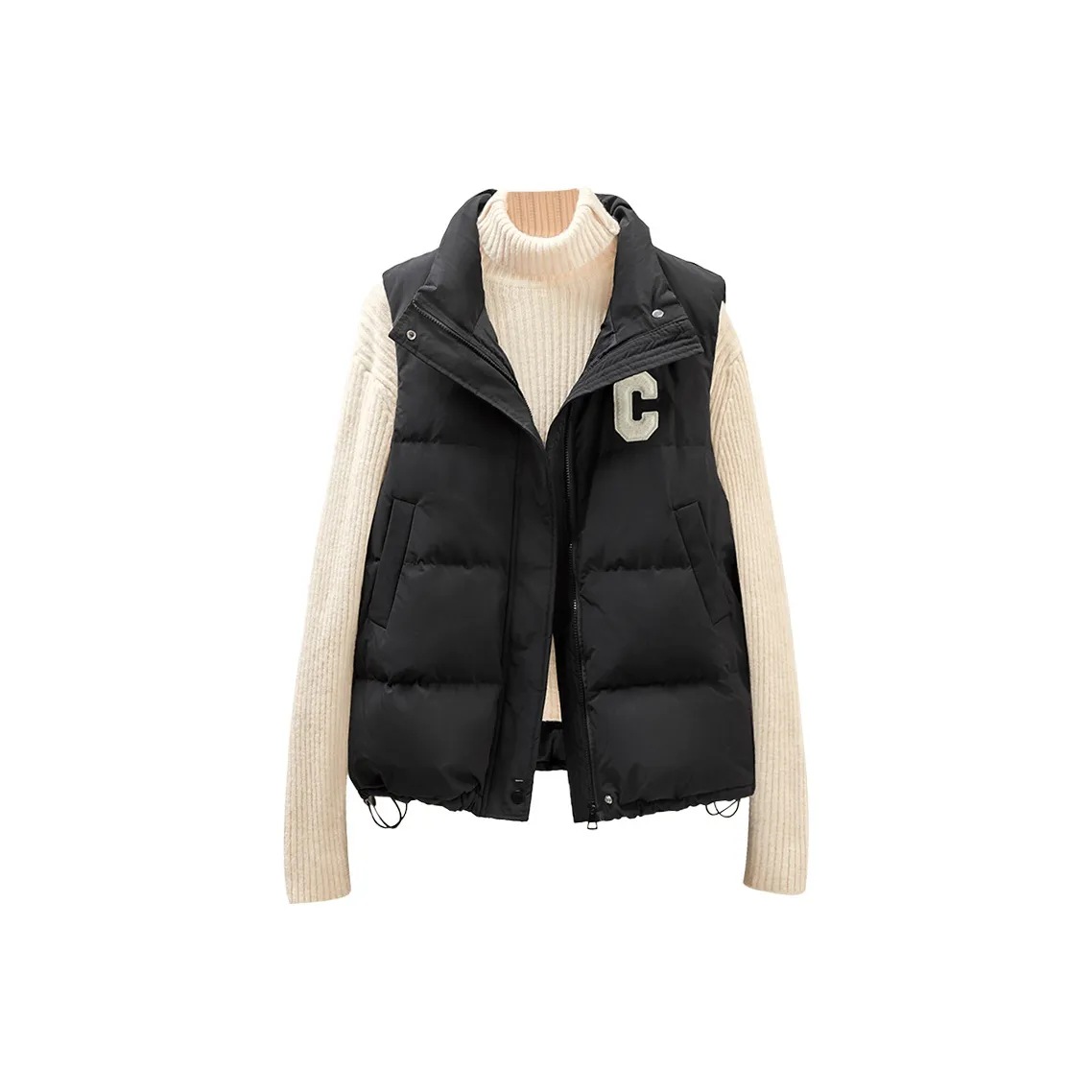 Cypress House Жилет Женский Черный