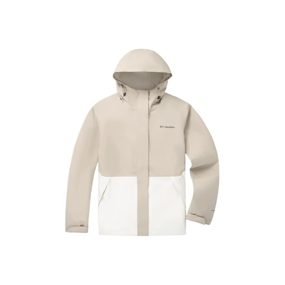 Columbia совместный бренд SS25 Водонепроницаемый и Теплый Ветровка Женские Хаки
