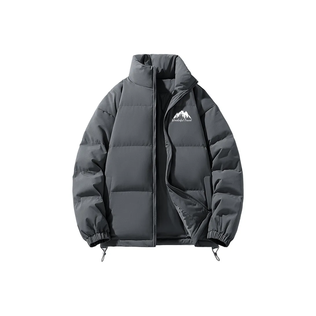 Хлопок Унисекс Объемные куртки (пуховики)