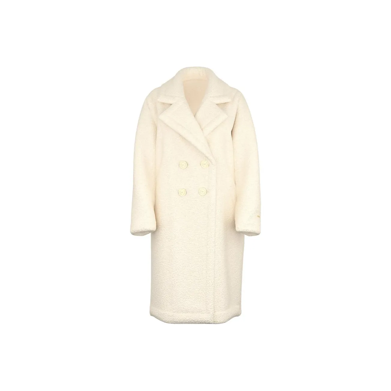 Victoria's Secret Розовый Плюшевый Тедди Длинное Пальто Белая Раковина Бархатное Пальто Women's White Оболочка