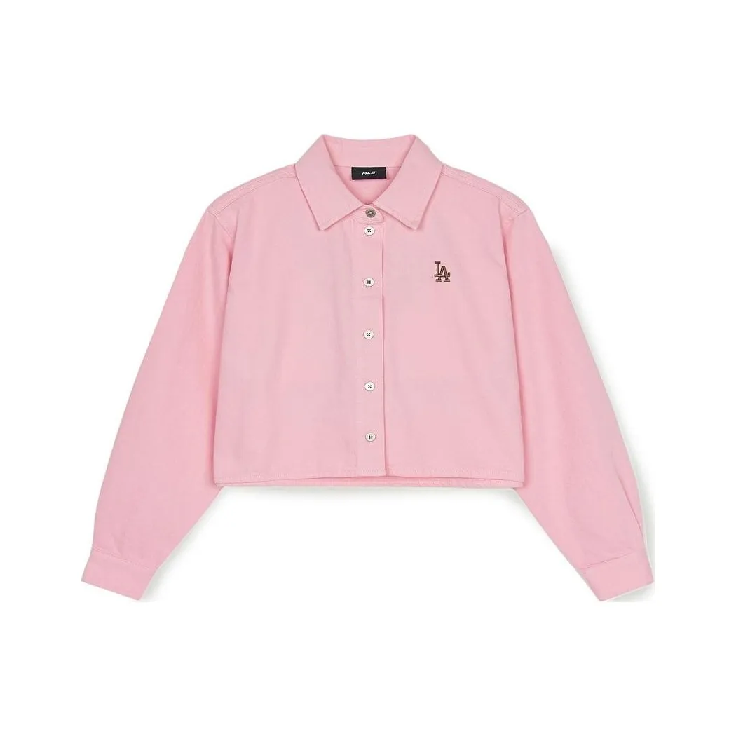 MLB Розовые Женские Джинсовые Куртки