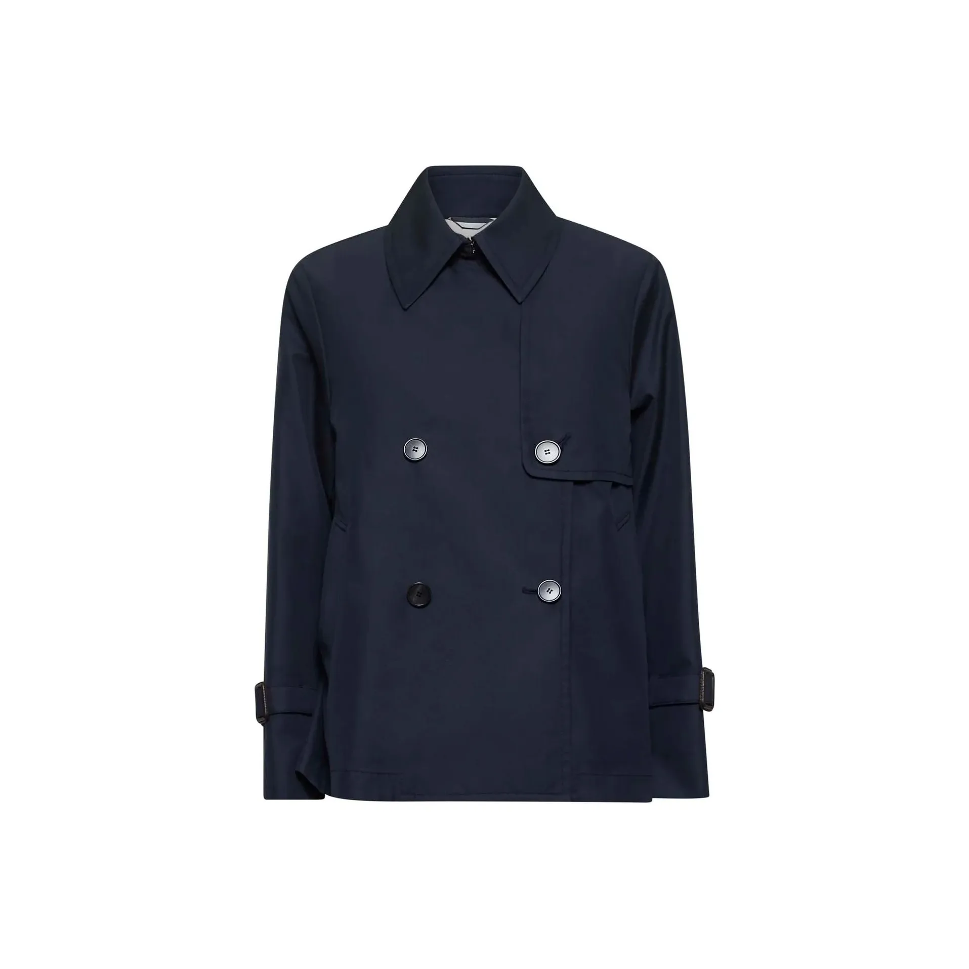 Weekend Max Mara Biglia Double Breasted Short Peacoat