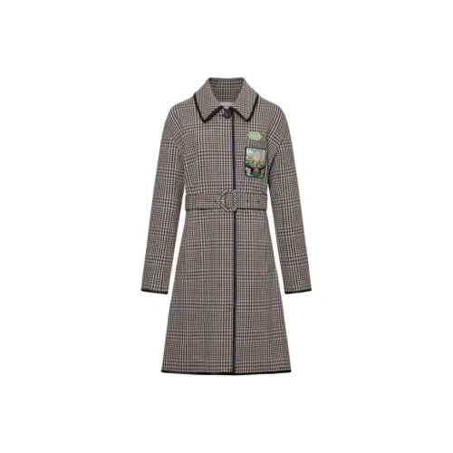 Carven Коричневый Женский Тренч