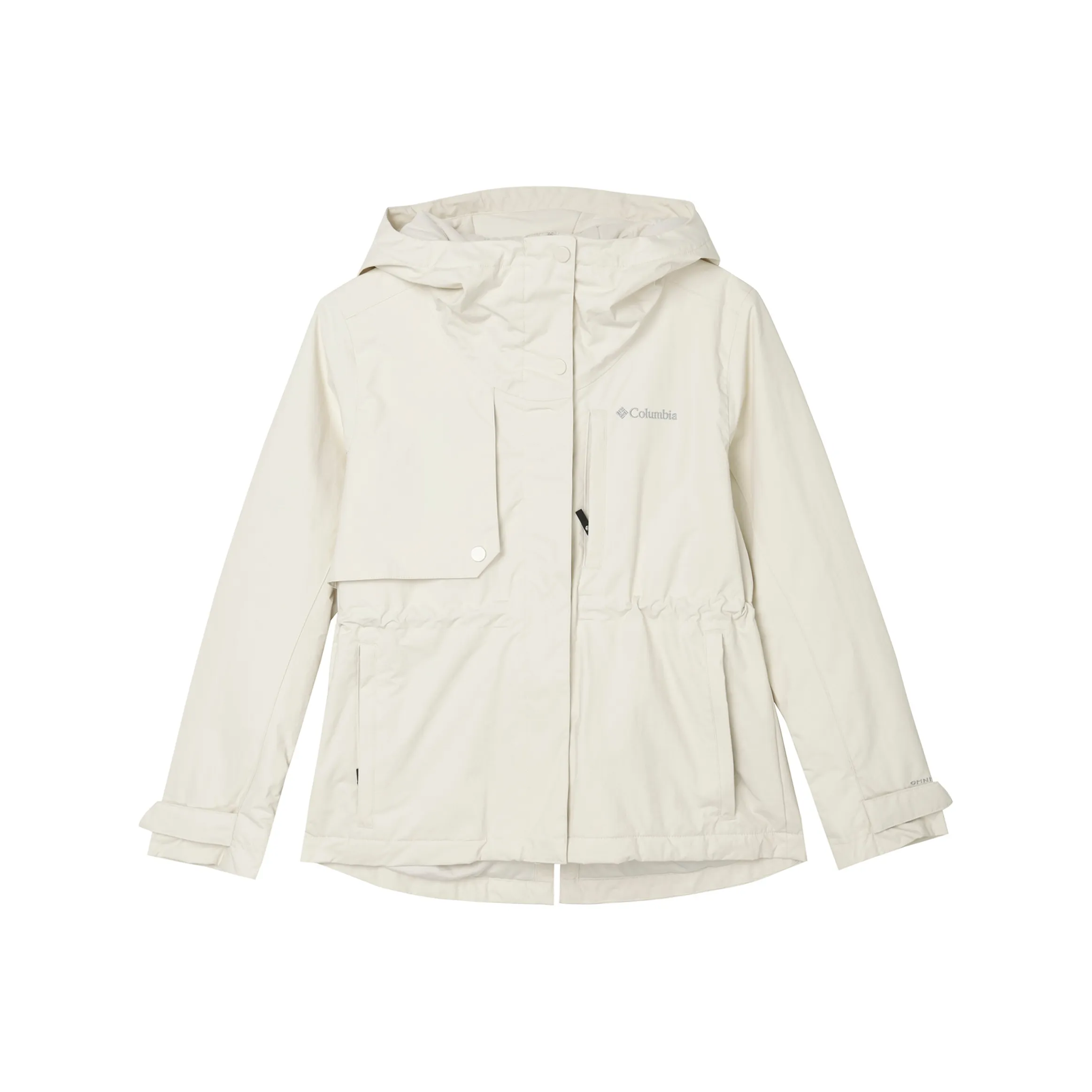 Columbia City Outdoor Collection Waterproof And Windproof Windbreaker Jacket Women's Ecru