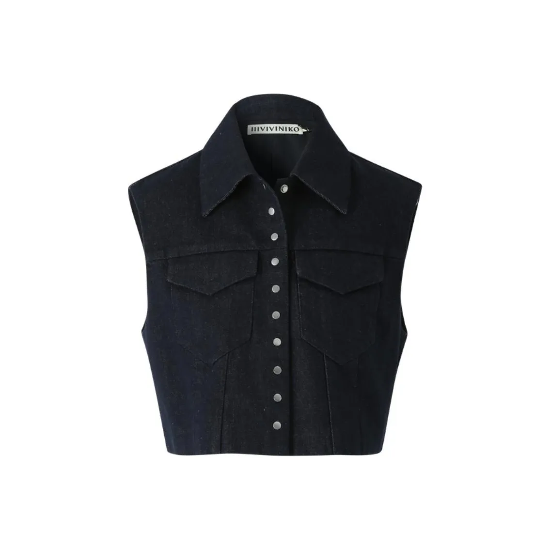 III VIVINIKO Vest Women's Navy Blue
