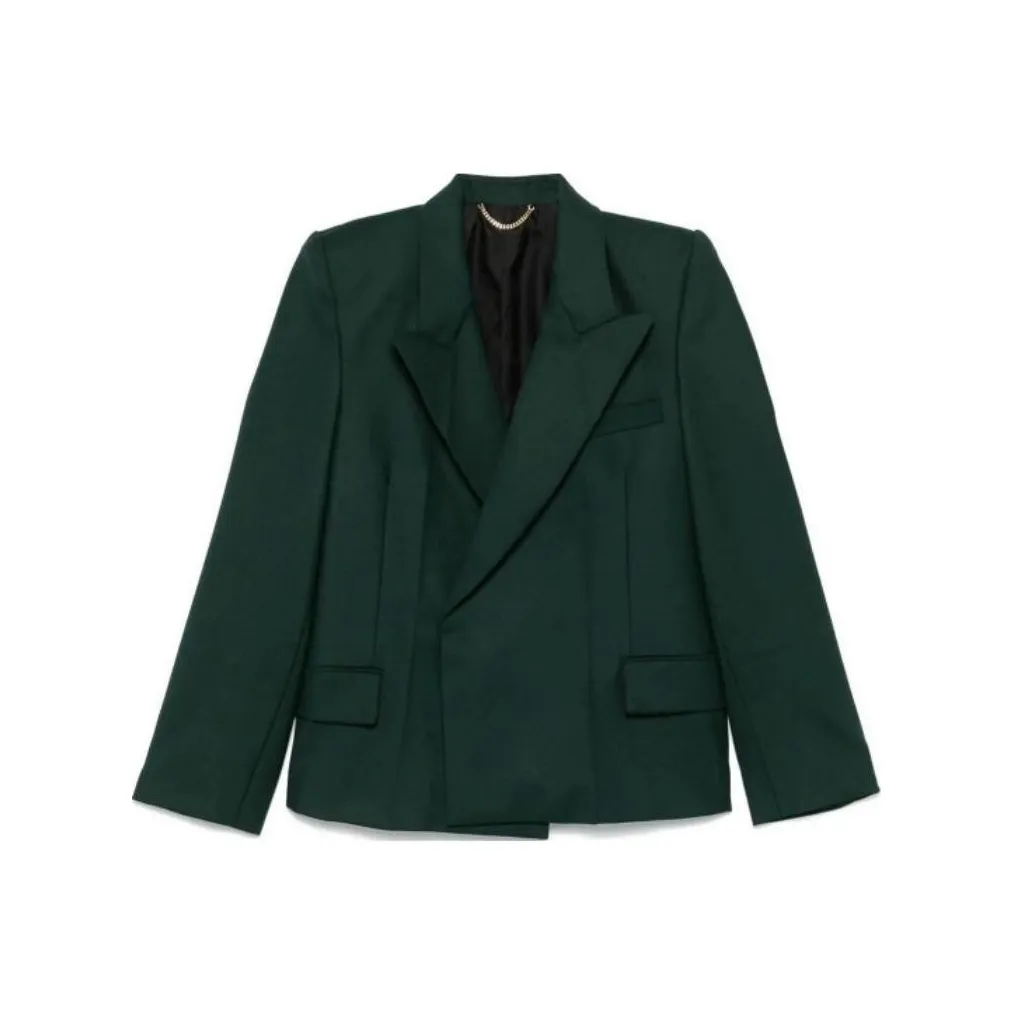 Victoria Beckham Straight Hem Blazer