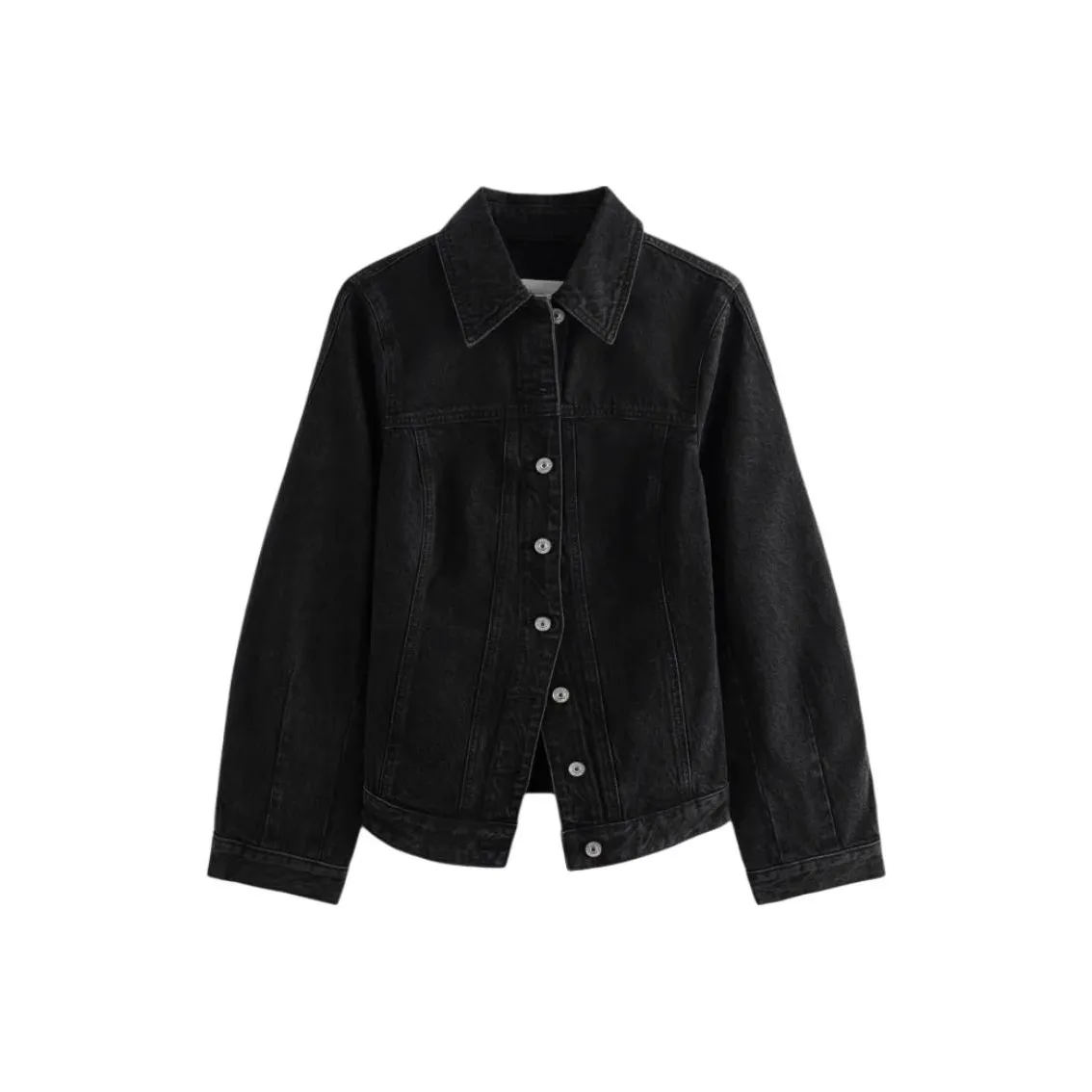 Abercrombie＆Fitch Denim Jacket Women's Black