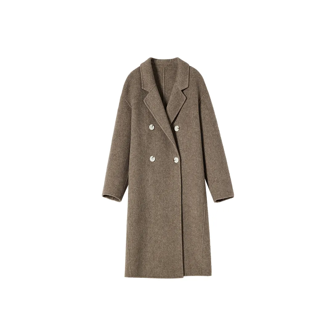 JINJU Кофе Женское Пальто
