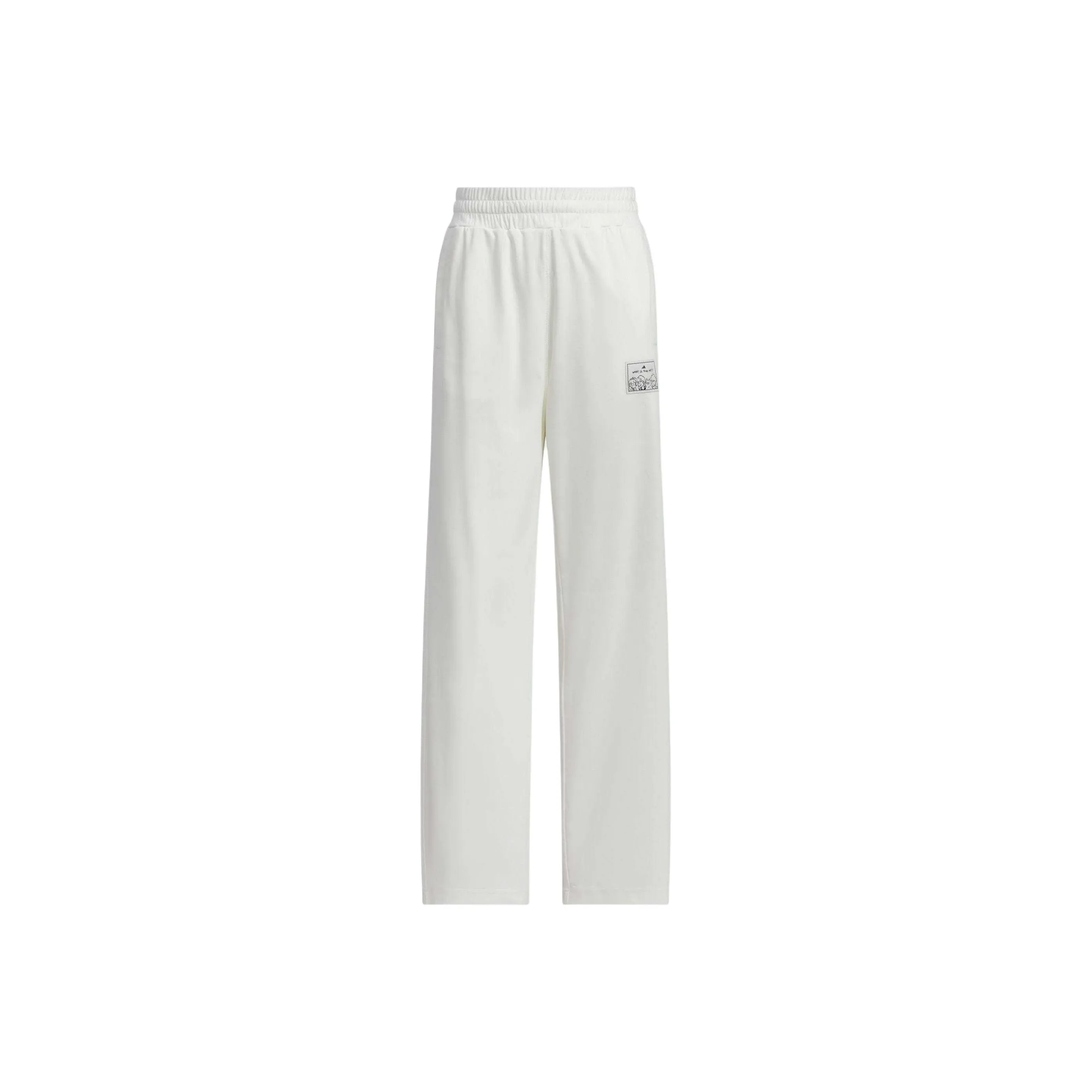 Adidas Graphic KNIT Joggers Повседневные брюки Женские Белые