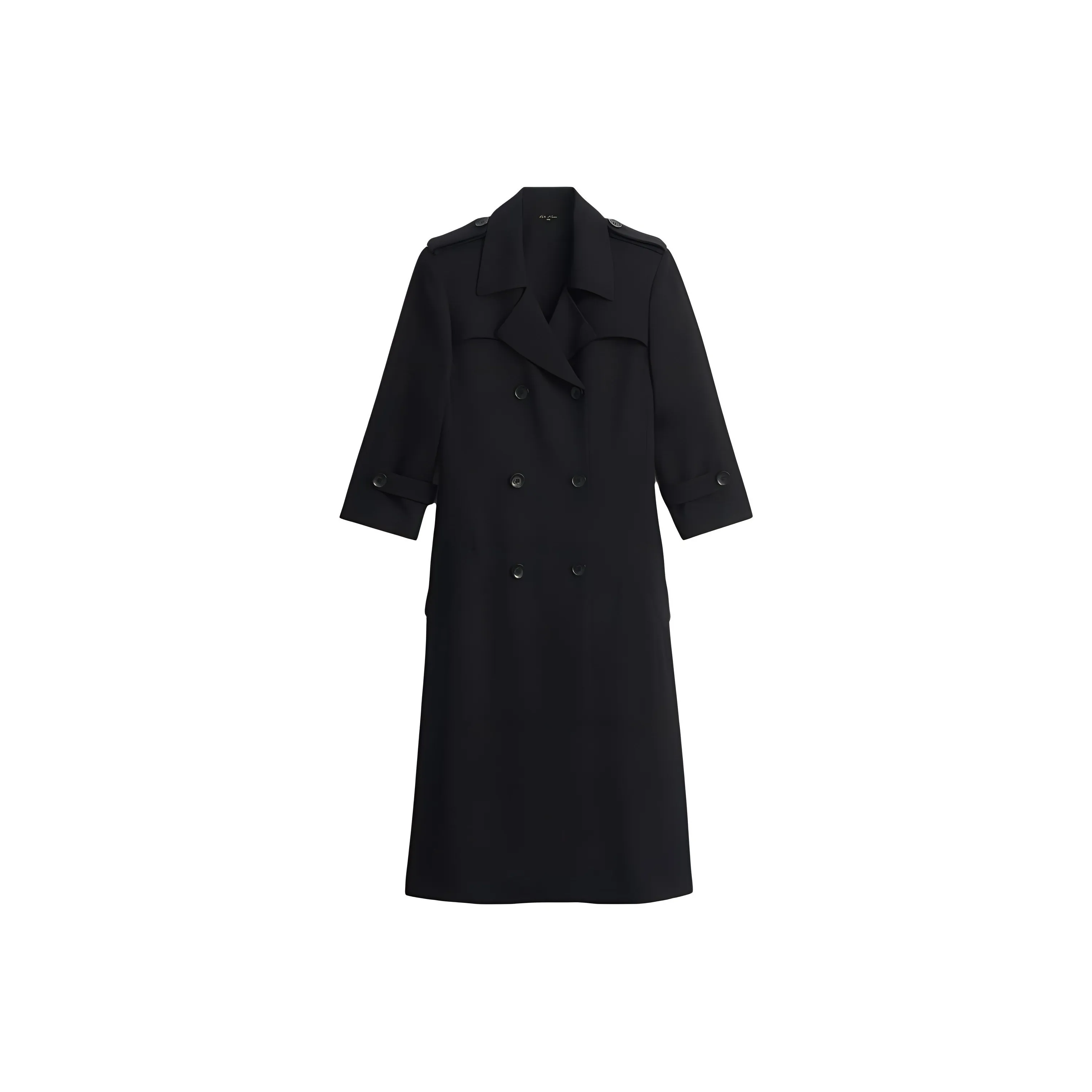 ZARA Kate Moss Collaboration Черный Женский Тренч