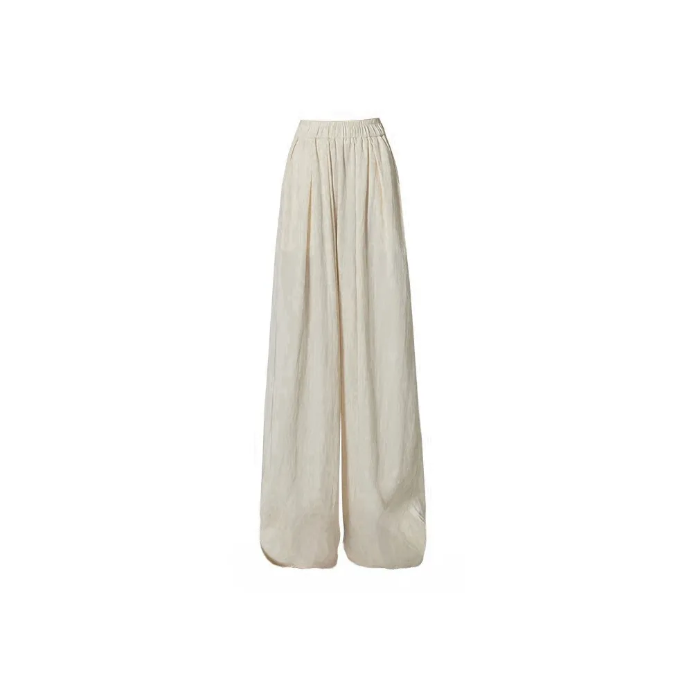 Enhanced Casual Pants Women's Apricot