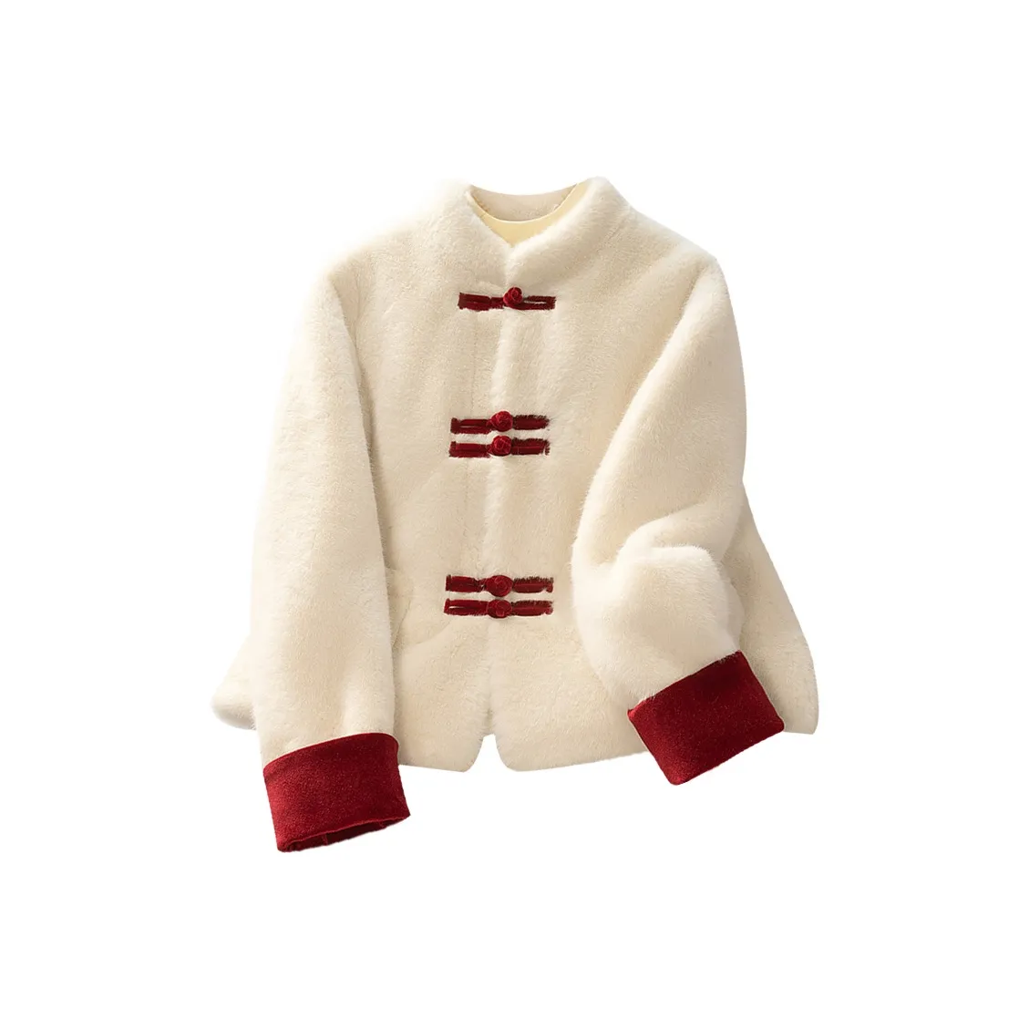 Cypress House Вельвет Feel Куртка Женская Экрю