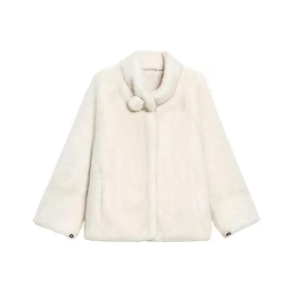 DEAR DEER PUFF Мех Женские Белые