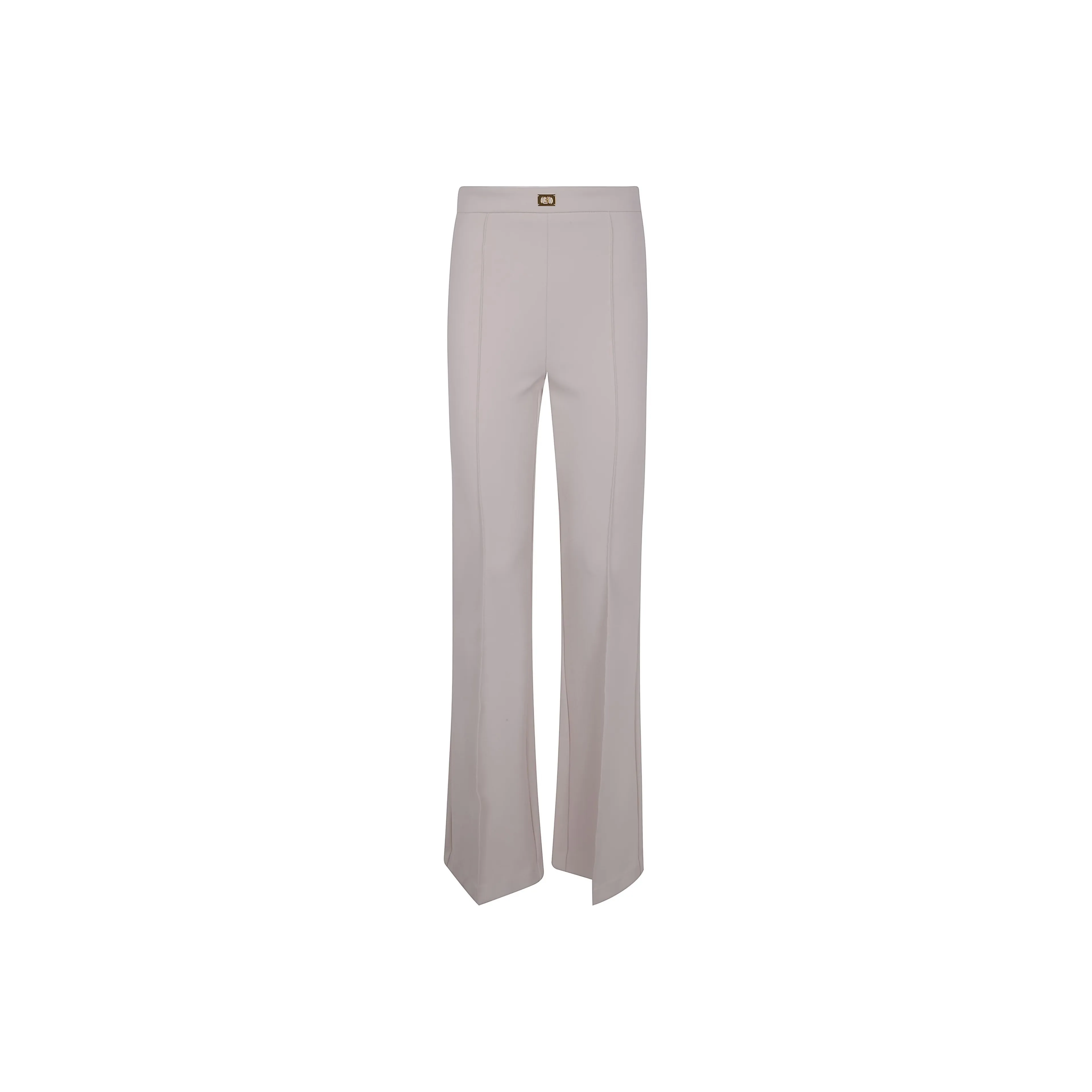 Elisabetta Franchi Crêpe Bell Bottom Trousers