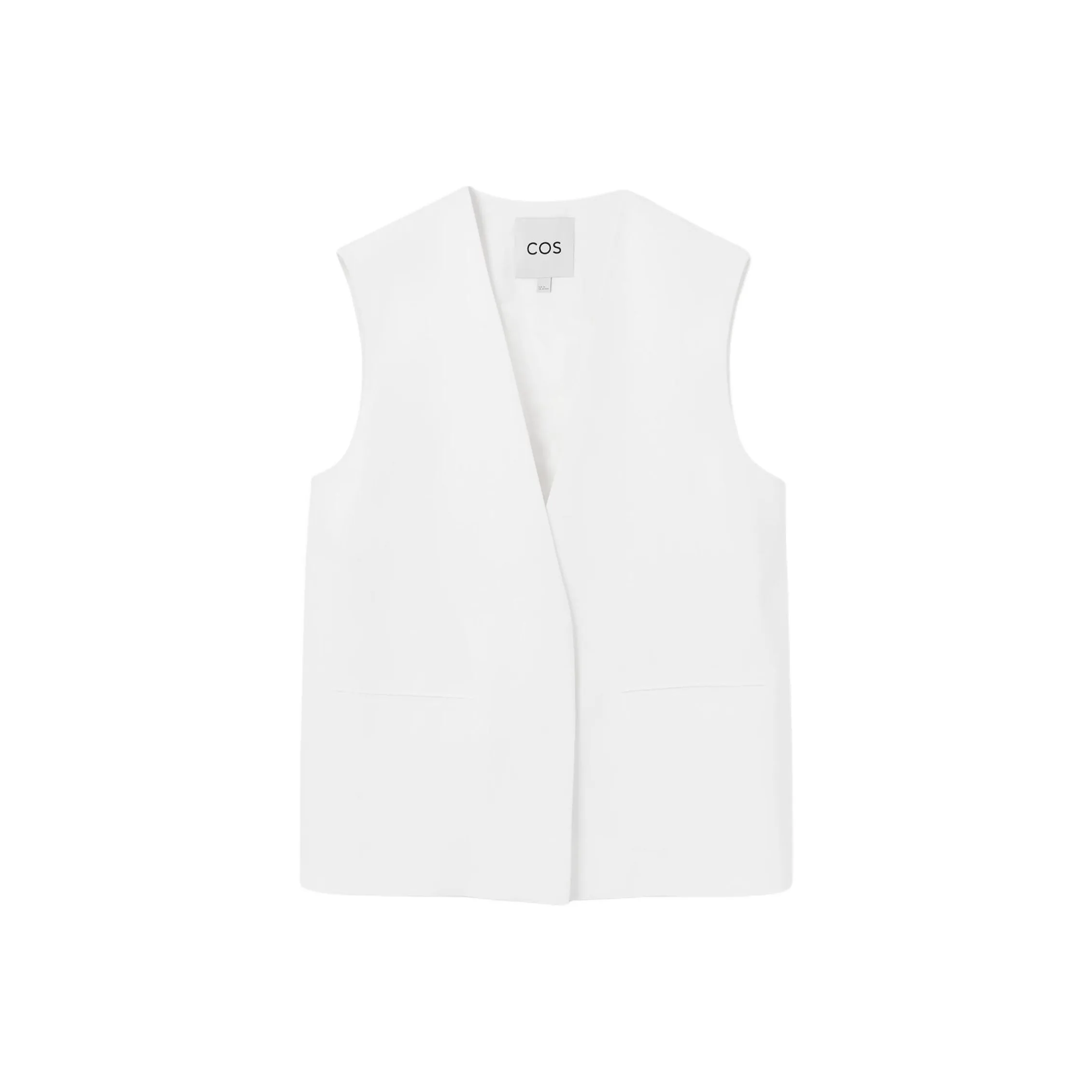 COS Vests Women's White