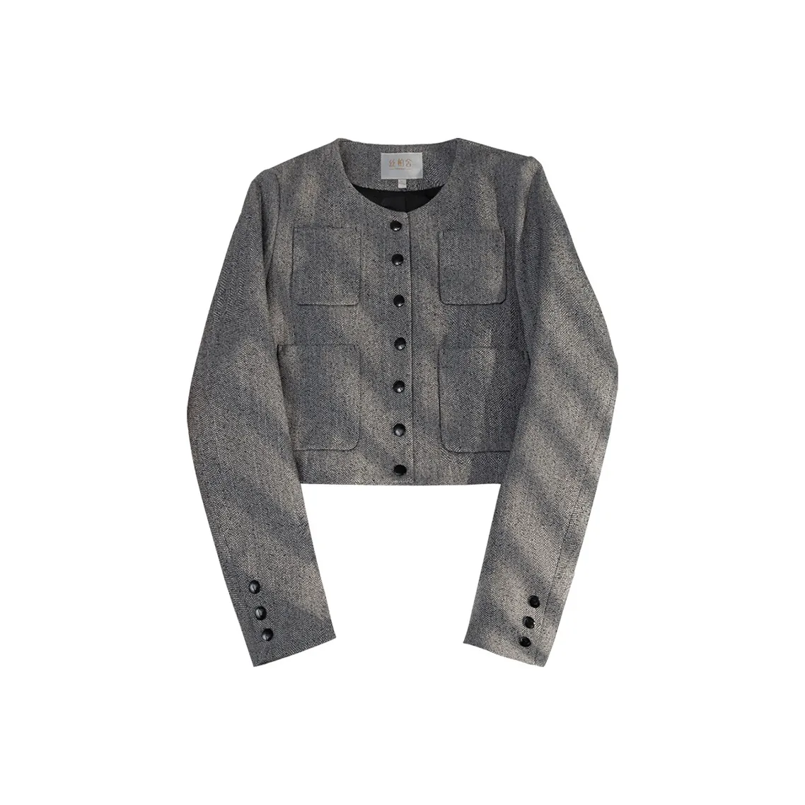 Cypress House Cropped Coat Women's Black Gray