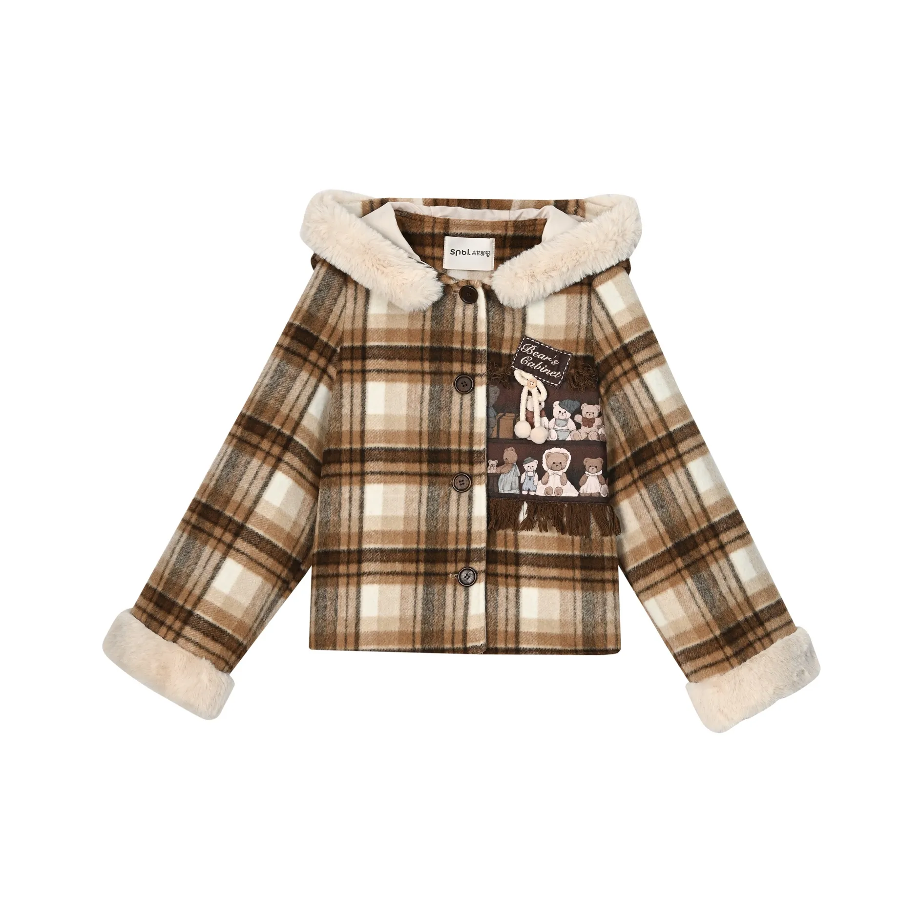 SNBL Коричневый Женский Пальто