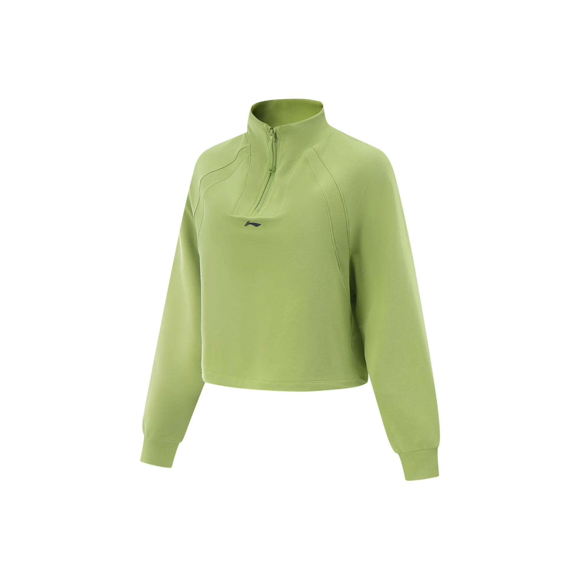 LINING Fitness Series Толстовка Женская Мшито-Зеленая